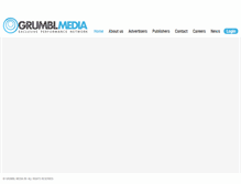 Tablet Screenshot of grumblmedia.com